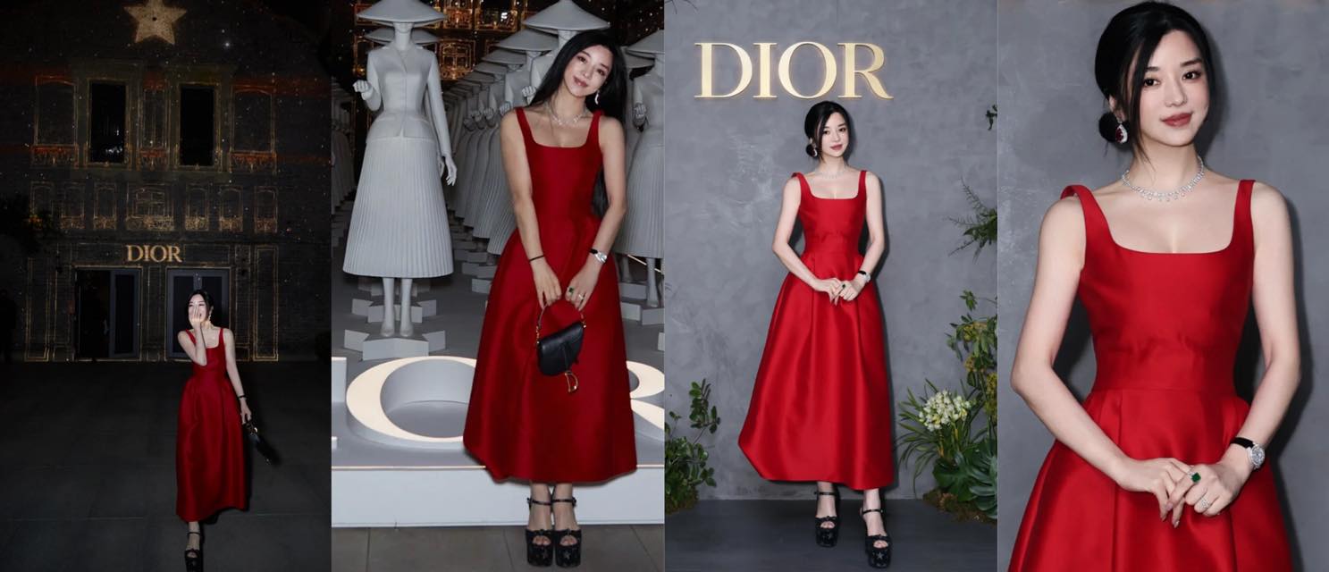 Địch Lệ Nhiệt Ba nhận đặc ân của Dior, khiến quan khách lập tức cosplay vì quá đẹp - Ảnh 2.
