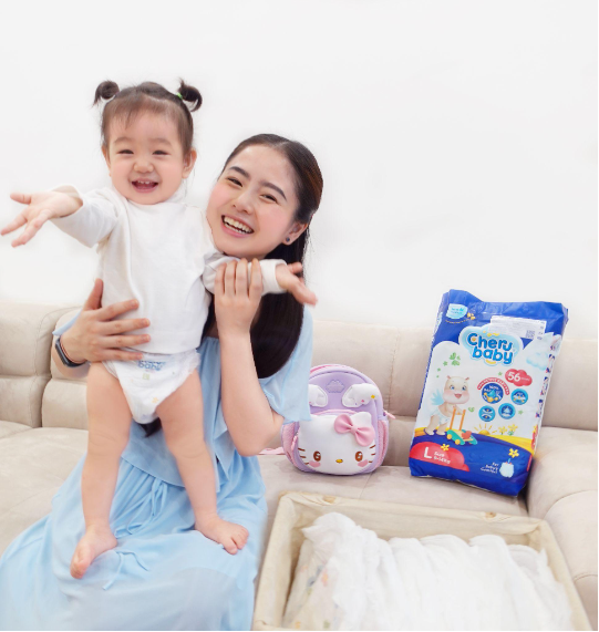 Ghi điểm nhờ tính năng siêu thấm hút, Cherubaby trở thành bỉm chân ái của nhiều mẹ Việt - Ảnh 3. Ghi điểm nhờ tính năng siêu thấm hút, Cherubaby trở thành bỉm chân ái của nhiều mẹ Việt - Ảnh 3.