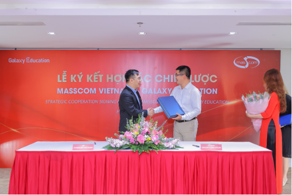 Masscom ký kết hợp tác chiến lược với Galaxy Education - Ảnh 2. Masscom ký kết hợp tác chiến lược với Galaxy Education - Ảnh 2.