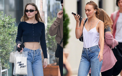 Học ái nữ nhà Johnny Depp cách diện quần jeans sành điệu, phối kiểu nào cũng đẹp mê