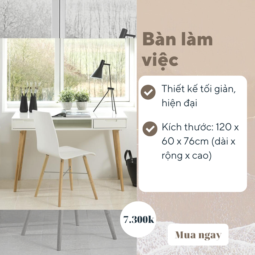 7 món nội thất cho phòng làm việc tối giản và ngăn nắp, giá từ 240 nghìn đồng - Ảnh 4.