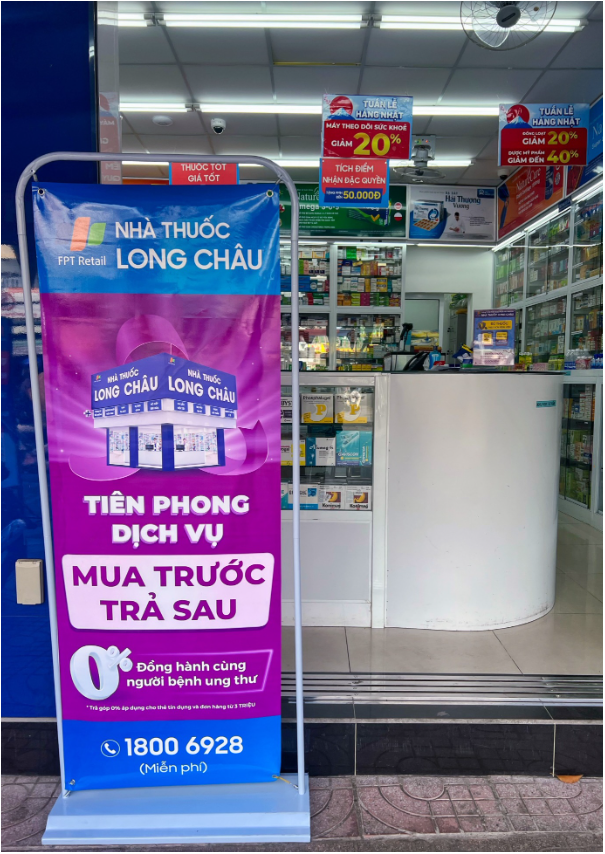 FPT Long Châu thực hiện chương trình trả góp 0% thẻ tín dụng hỗ trợ người bệnh - Ảnh 3.