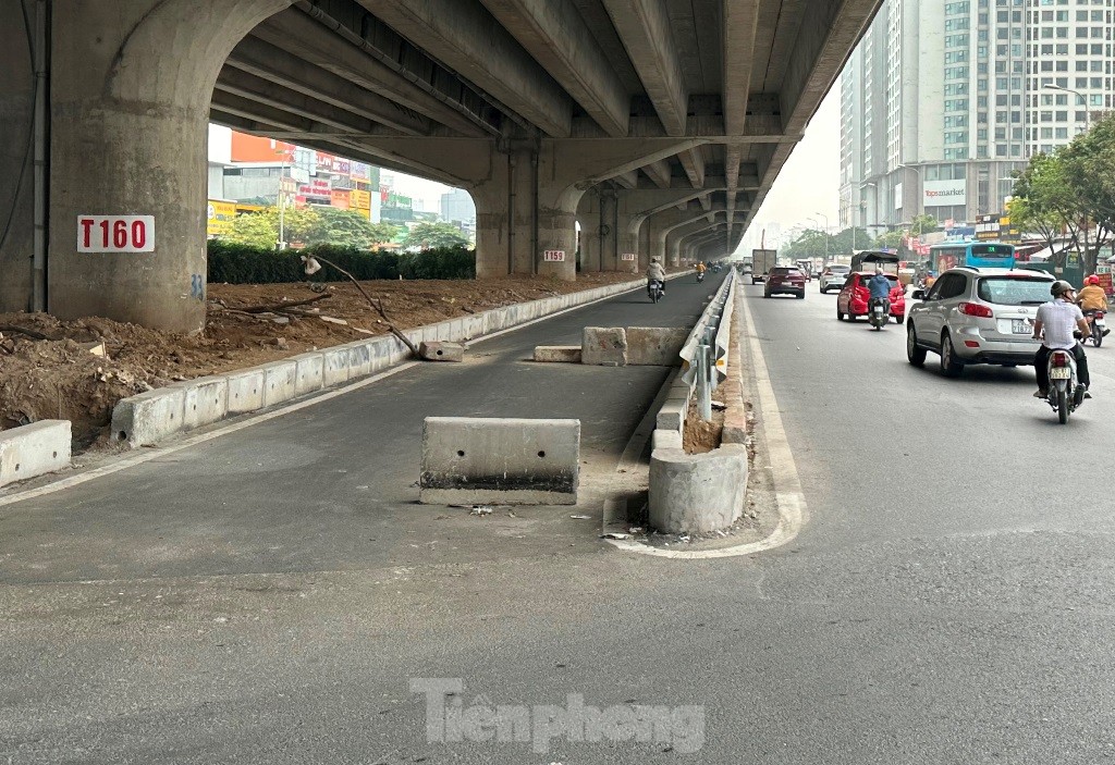 Đường Nguyễn Xiển tắc kéo dài, đường mở rộng chờ ‘nghiệm thu’ - Ảnh 6.