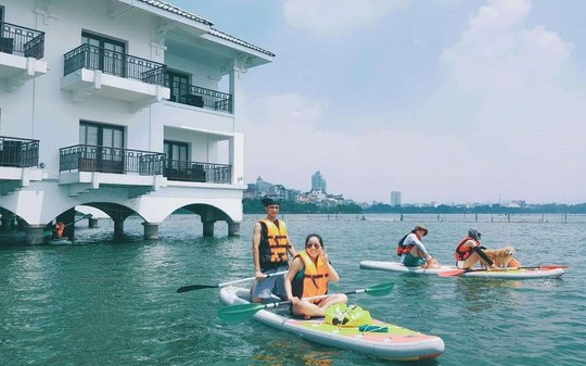 Hà Nội: Hồ Tây sẽ có sân tập golf nước, thuyền buồm, dù lượn?