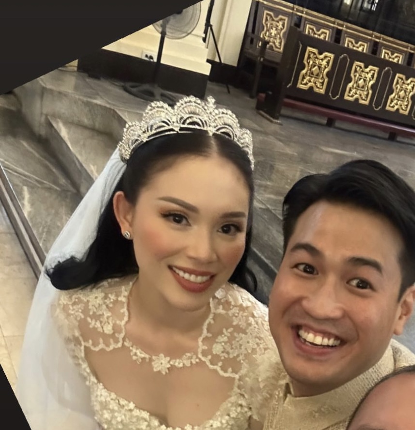 Cận nhan sắc Linh Rin và biểu cảm hạnh phúc của Phillip Nguyễn trong ngày cưới - Ảnh 2.