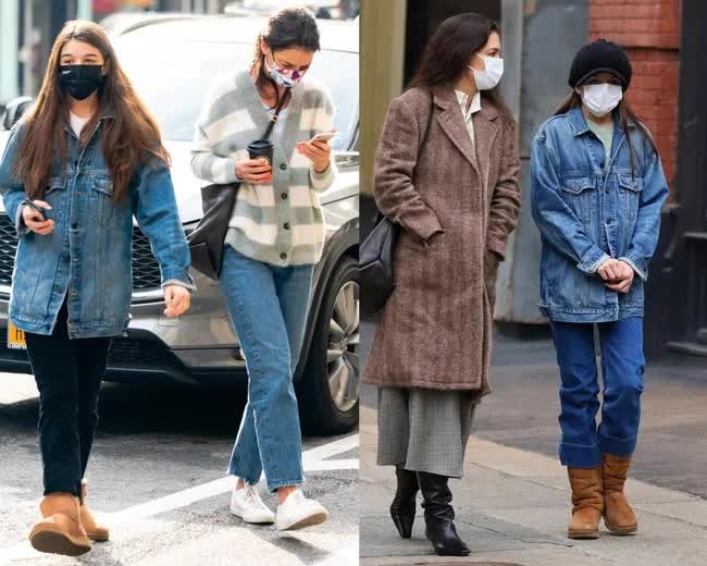 Khen cho Suri Cruise: Từng có tủ quần áo vài triệu đô, giờ chỉ thích tái sử dụng đồ cũ, có chiếc áo mặc gần 10 lần vẫn xinh - Ảnh 7. Khen cho Suri Cruise: Từng có tủ quần áo vài triệu đô, giờ chỉ thích tái sử dụng đồ cũ, có chiếc áo mặc gần 10 lần vẫn xinh - Ảnh 7.