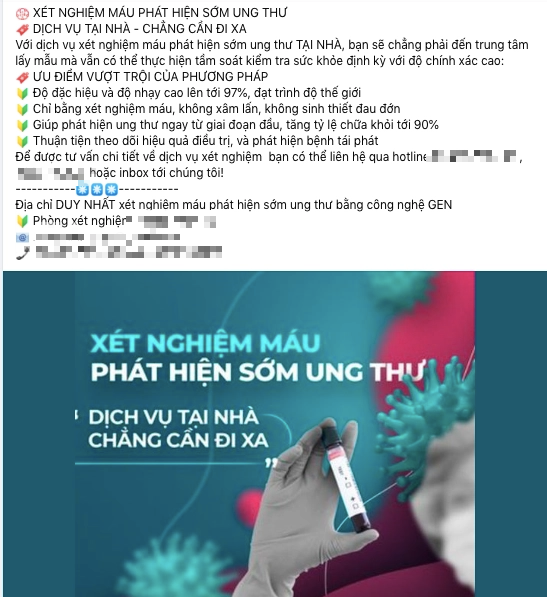 Xét nghiệm máu có thể phát hiện sớm được bệnh ung thư không? Bác sĩ giải đáp sự thật phía sau - Ảnh 1.