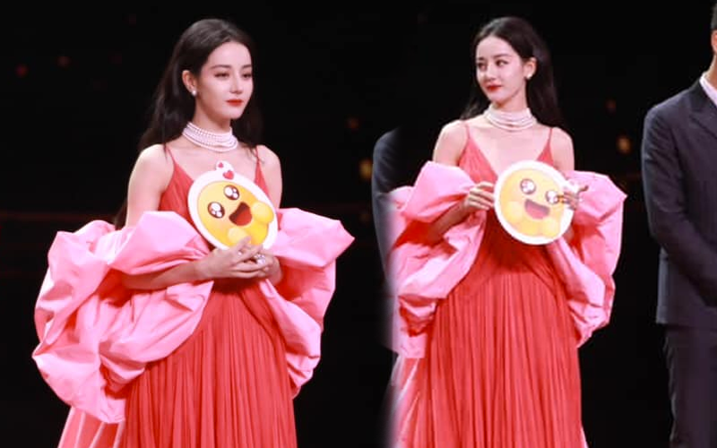 Vẻ đẹp tiên tử của Địch Lệ Nhiệt Ba tại Đêm Hội Weibo 2023 thế nào dưới ống kính &quot;cam thường&quot;? - Ảnh 5.