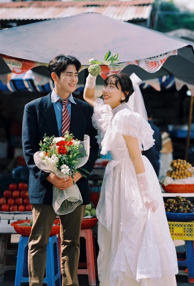 Cô gái 24 tuổi bất ngờ nhận lời đề nghị chụp ảnh cưới từ cặp đôi diễn viên Hàn Quốc, visual không phải dạng vừa  - Ảnh 1.