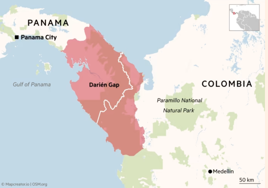 Panama cảnh báo về làn sóng di cư qua khu rừng chết chóc Darién Gap - Ảnh 1.