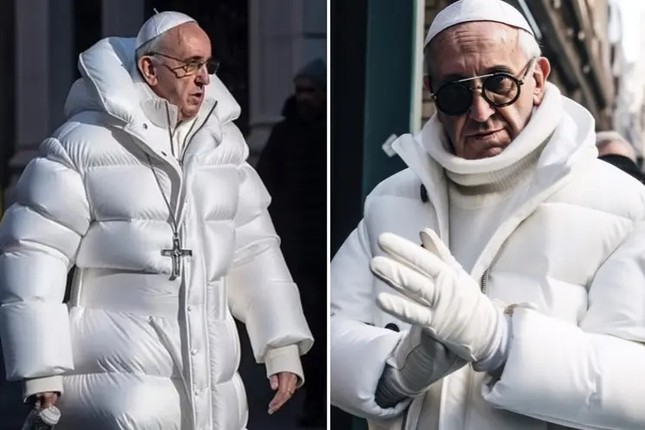 Bức ảnh về Giáo hoàng Francis đánh lừa hàng triệu người - Ảnh 1.