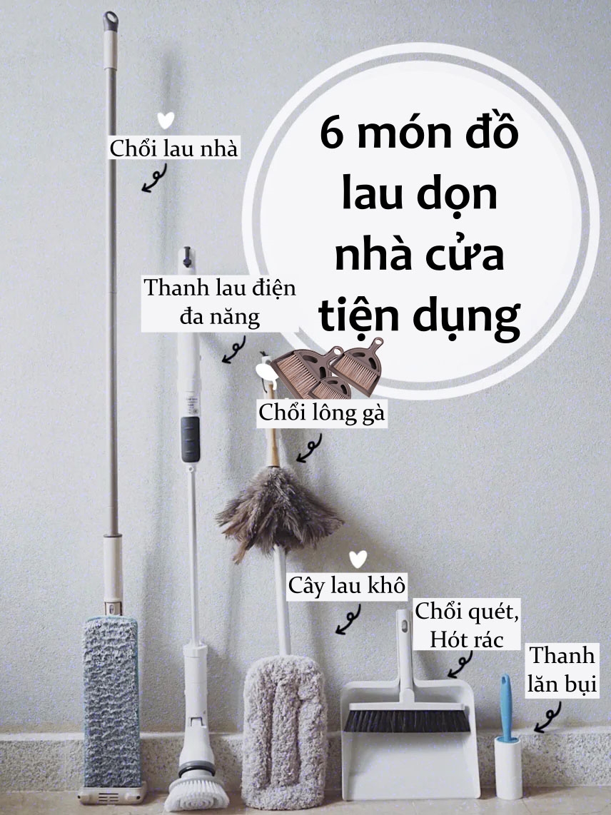 Chấm điểm 6 dụng cụ lau dọn nhà cửa tiện dụng mà gia đình nào cũng cân - Ảnh 1.