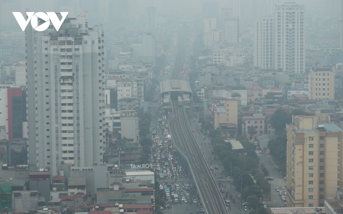 Ô nhiễm không khí ở Hà Nội và một số địa phương ở mức trầm trọng - Ảnh 1.