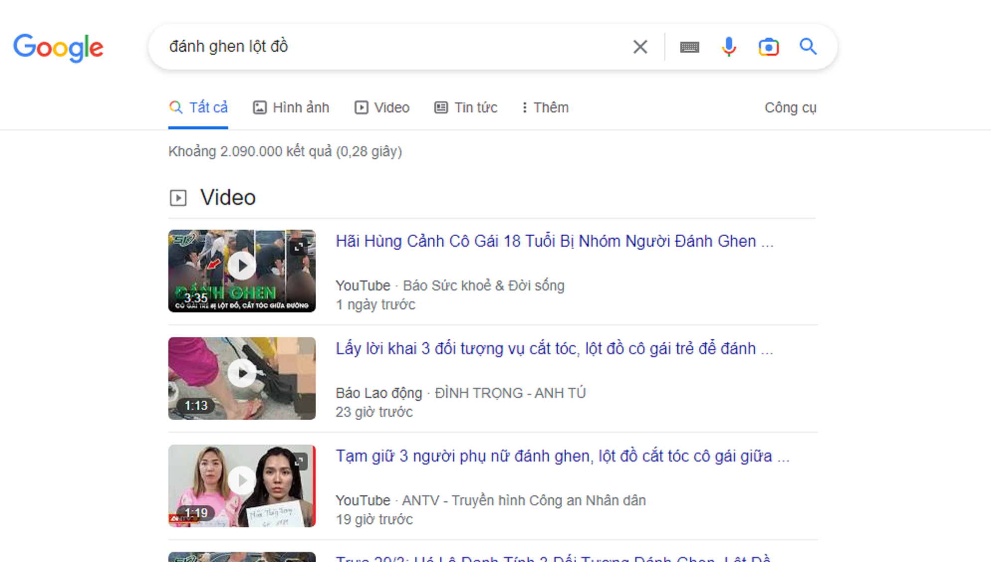 Lột quần áo cô gái 18 tuổi ở Bình Dương: Kinh hãi câu trả lời từ Google - Ảnh 2. Lột quần áo cô gái 18 tuổi ở Bình Dương: Kinh hãi câu trả lời từ Google - Ảnh 2.