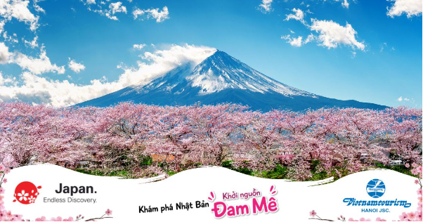 Cùng Vietnamtourism - Hanoi khám phá các điểm ngắm hoa anh đào ở Nhật Bản - Ảnh 2.