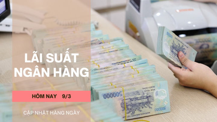 Lãi suất ngân hàng hôm nay 9/3: Mức cao nhất giảm còn 9,3% - Ảnh 1.