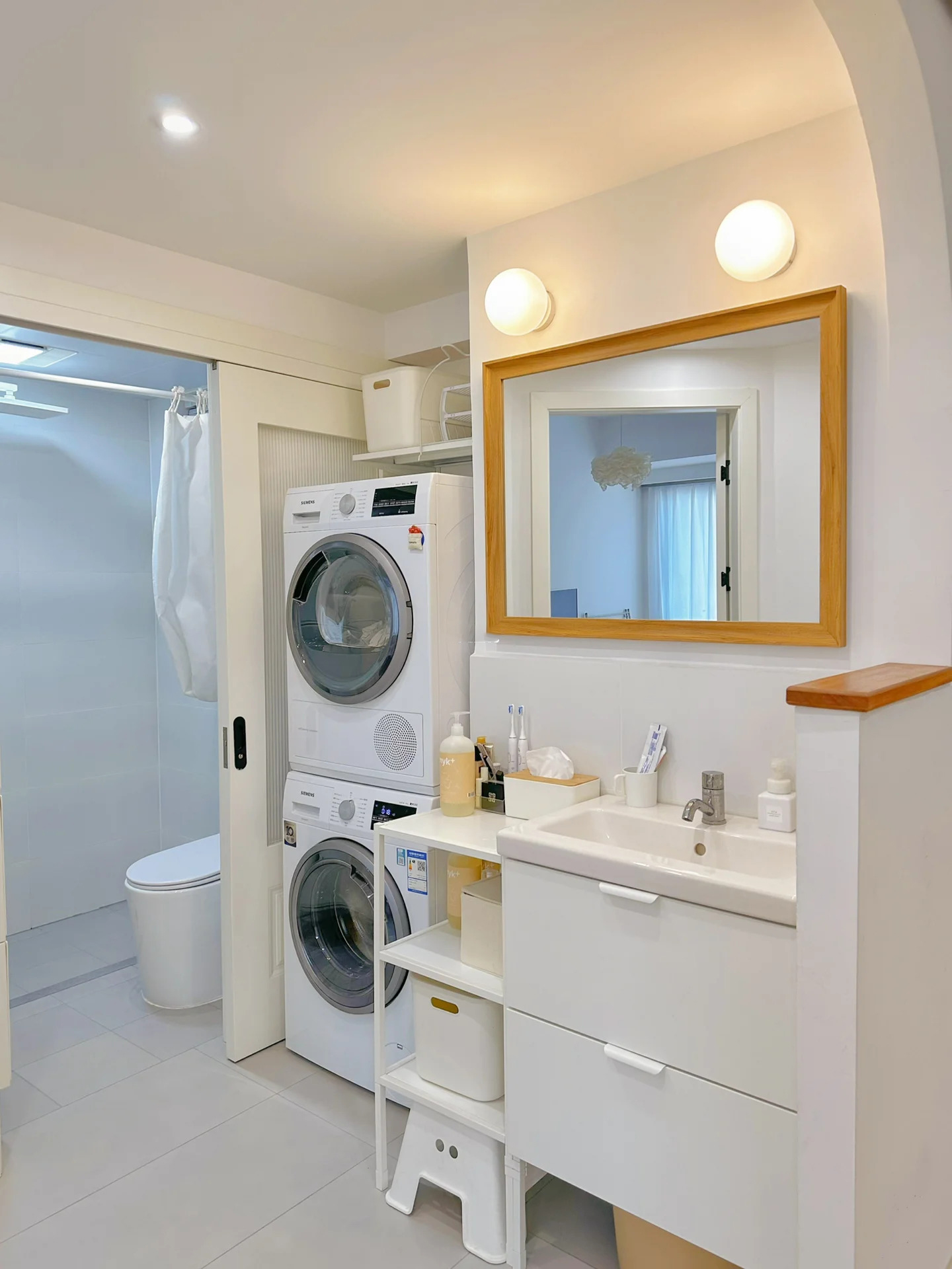 Mẹ đảm khéo thiết kế căn hộ nhỏ 43m² thành không gian sống ấm cúng đốn tim người nhìn - Ảnh 3. Mẹ đảm khéo thiết kế căn hộ nhỏ 43m² thành không gian sống ấm cúng đốn tim người nhìn - Ảnh 3.