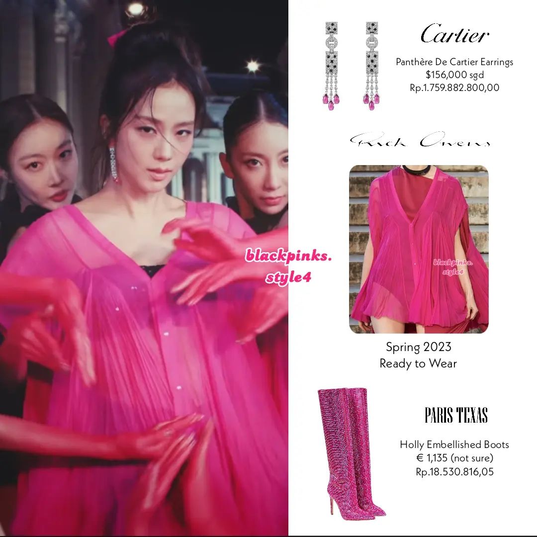 Jisoo wears big clothes in her first solo MV, spending nearly 7 billion VND on high-end fashion - Picture 4.