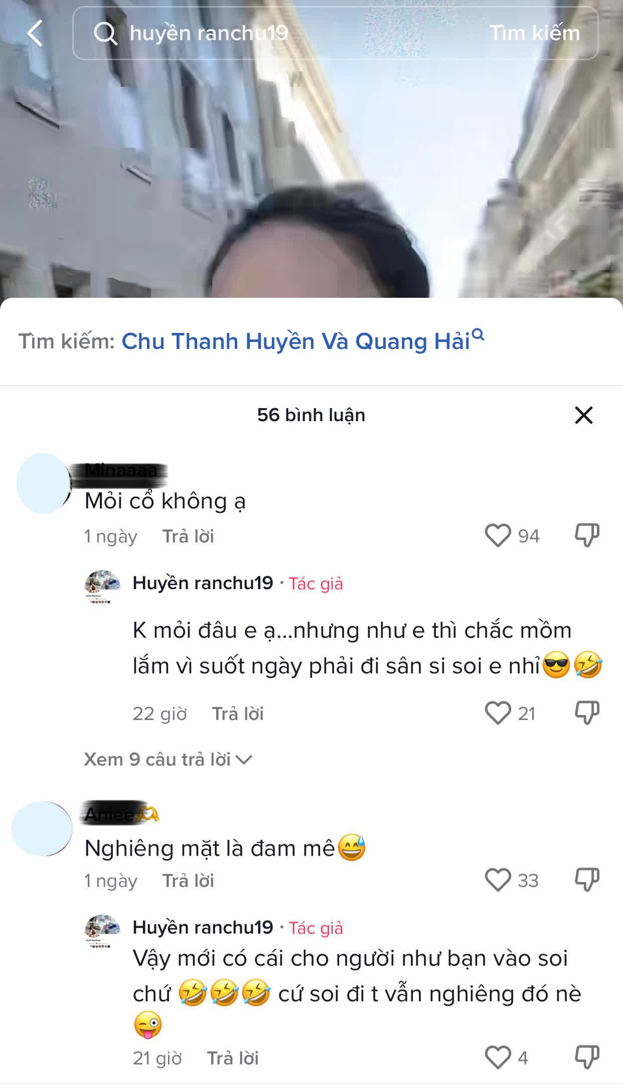 Bị netizen “cà khịa” vì quay mãi một góc mặt, bạn gái Quang Hải liên tục “chọc tức”, không ngại đáp trả tay đôi - Ảnh 2.