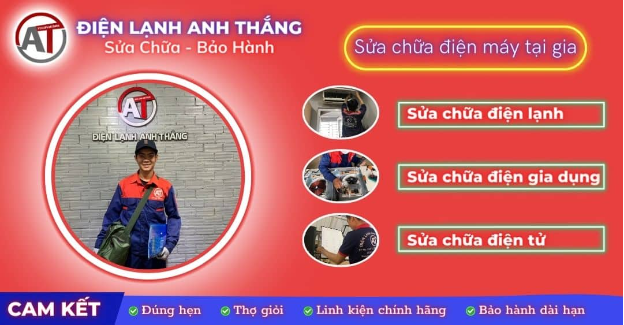 Điện lạnh Anh Thắng - Cung cấp dịch vụ sửa chữa bảo hành điện máy tại gia - Ảnh 1. Điện lạnh Anh Thắng - Cung cấp dịch vụ sửa chữa bảo hành điện máy tại gia - Ảnh 1.