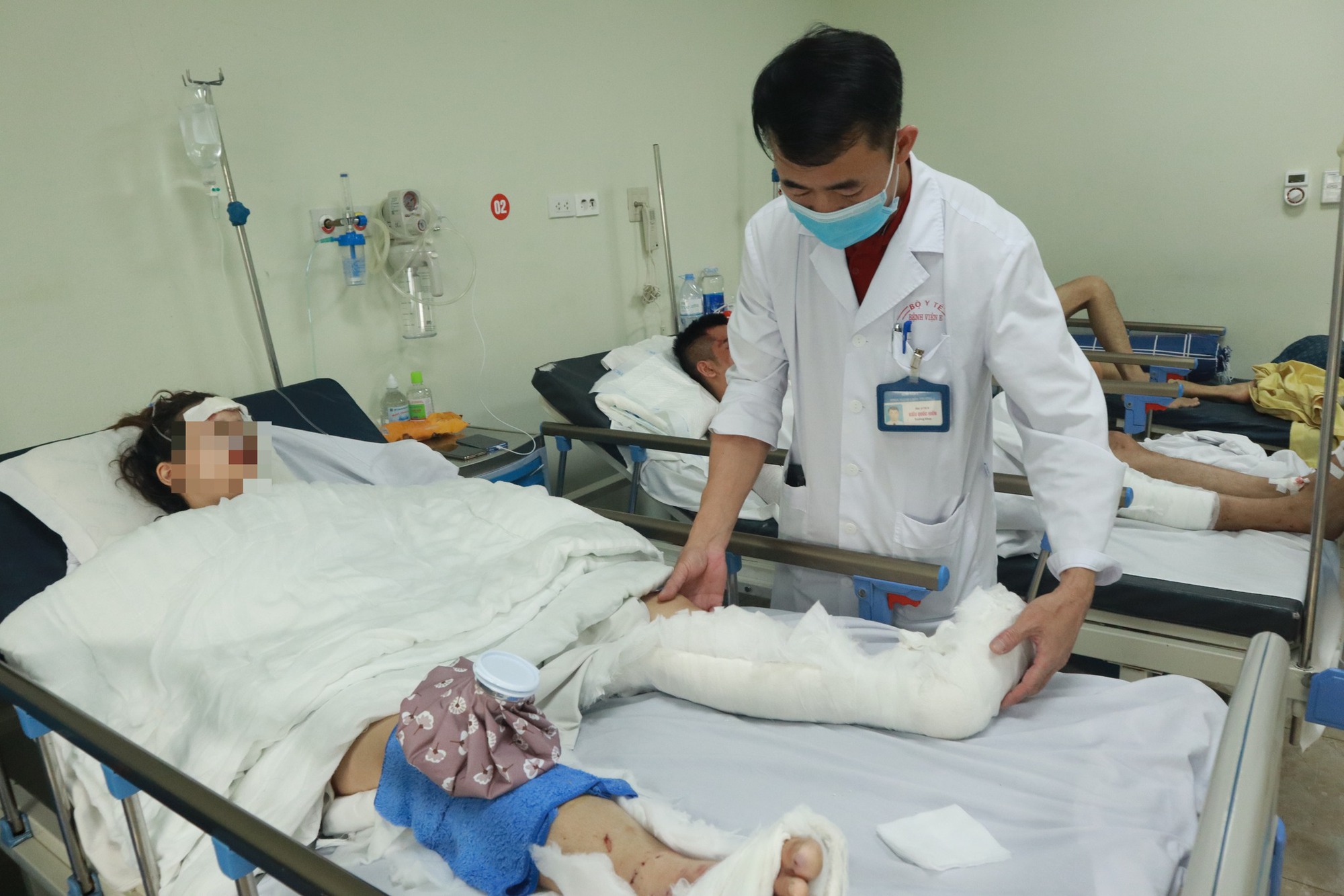 Vụ tai nạn khiến nhiều bệnh nhân nhập viện