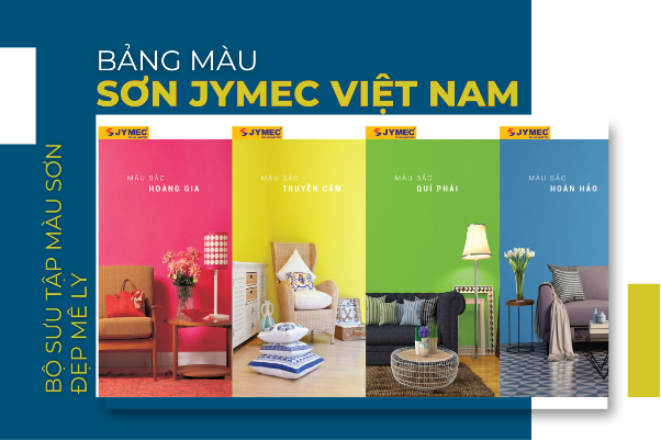 Hé lộ bảng màu sơn JYMEC Việt Nam đẹp mê ly cho không gian đa sắc màu - Ảnh 4.