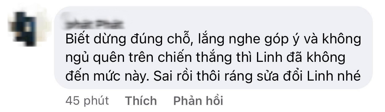 Phản ứng cư dân mạng khi võ hà linh  - Ảnh 4.