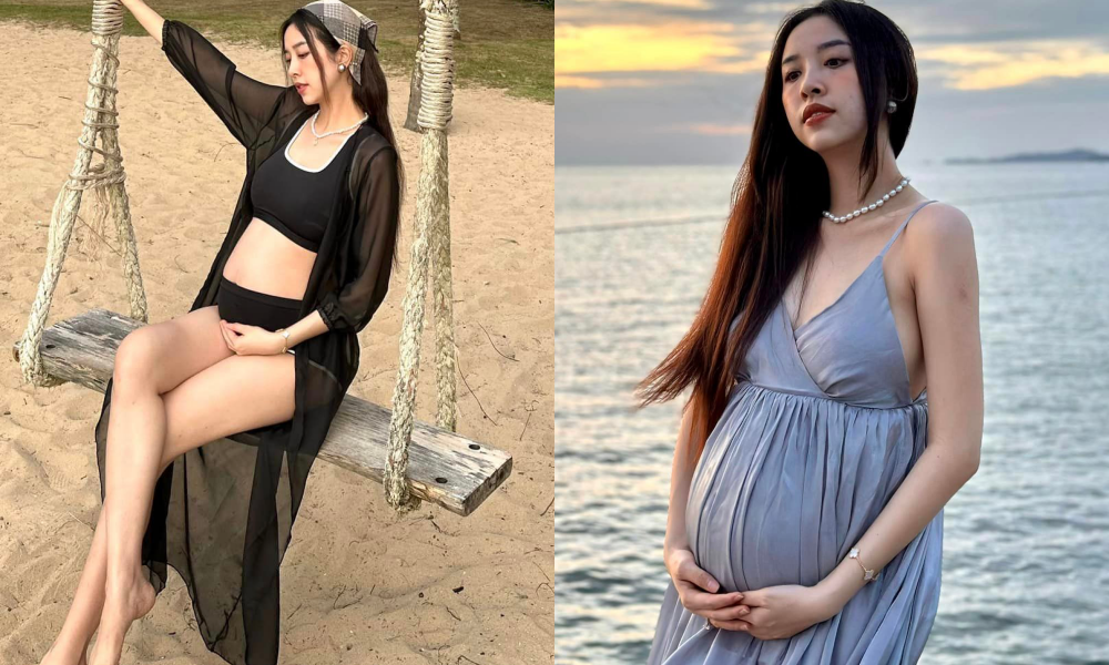 1 nàng hậu của Hoa hậu Việt Nam xác nhận sinh con gái đầu lòng  - Ảnh 2.