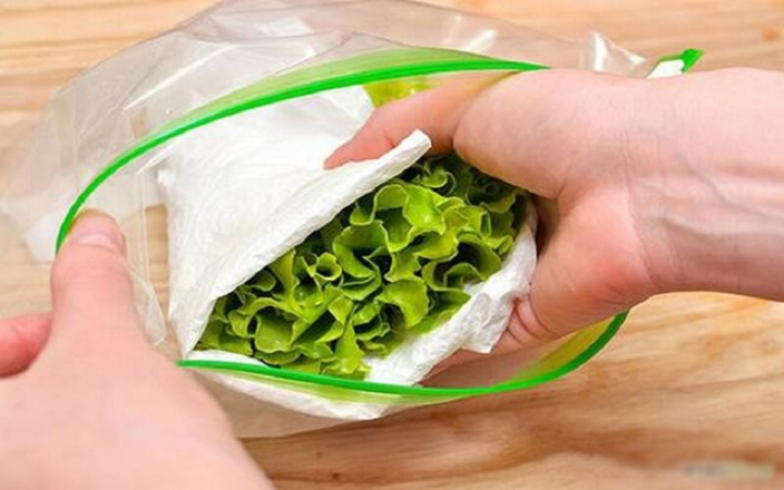 Mẹo bảo quản rau tươi lâu - Ảnh 2. Mẹo bảo quản rau tươi lâu - Ảnh 2.