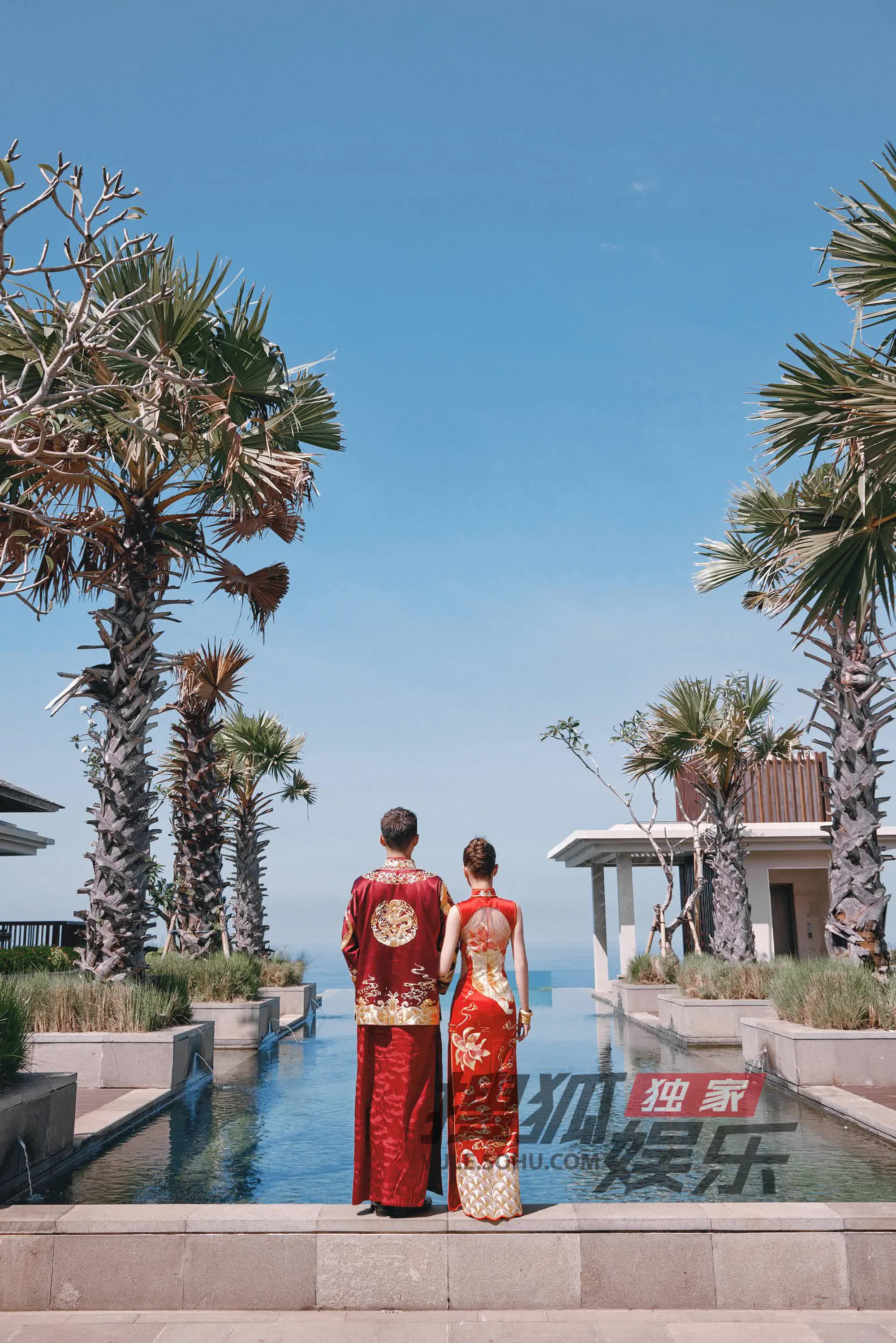 Đám cưới Đậu Kiêu và ái nữ vua sòng bài bắt đầu: Cô dâu chú rể biến hôn lễ truyền thống thành cảnh phim ngay tại Bali! - Ảnh 7.