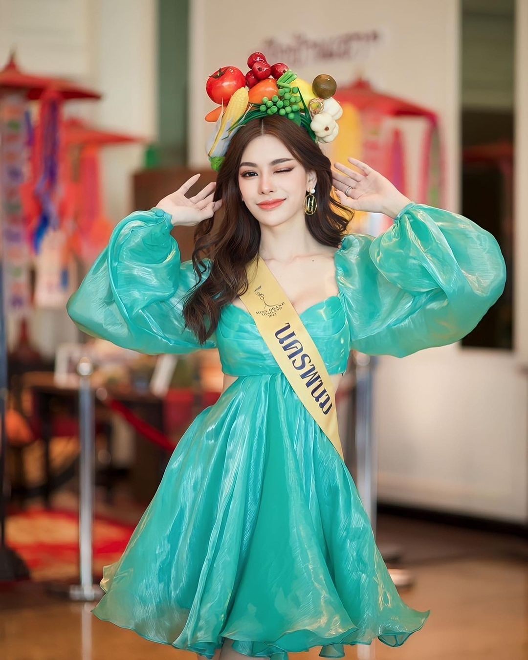 Màn trình diễn của người đẹp gốc Việt ở Hoa hậu Hòa bình Thái Lan - Ảnh 12.