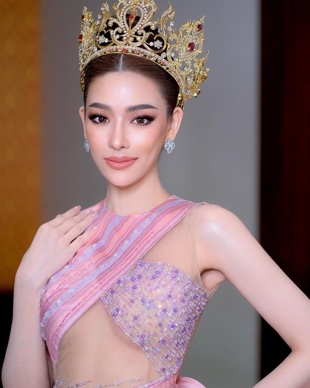 Màn trình diễn của người đẹp gốc Việt ở Hoa hậu Hòa bình Thái Lan - Ảnh 17.