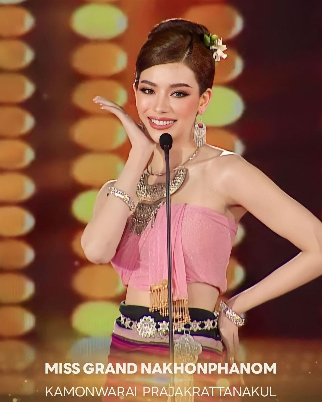 Màn trình diễn của người đẹp gốc Việt ở Hoa hậu Hòa bình Thái Lan - Ảnh 1.