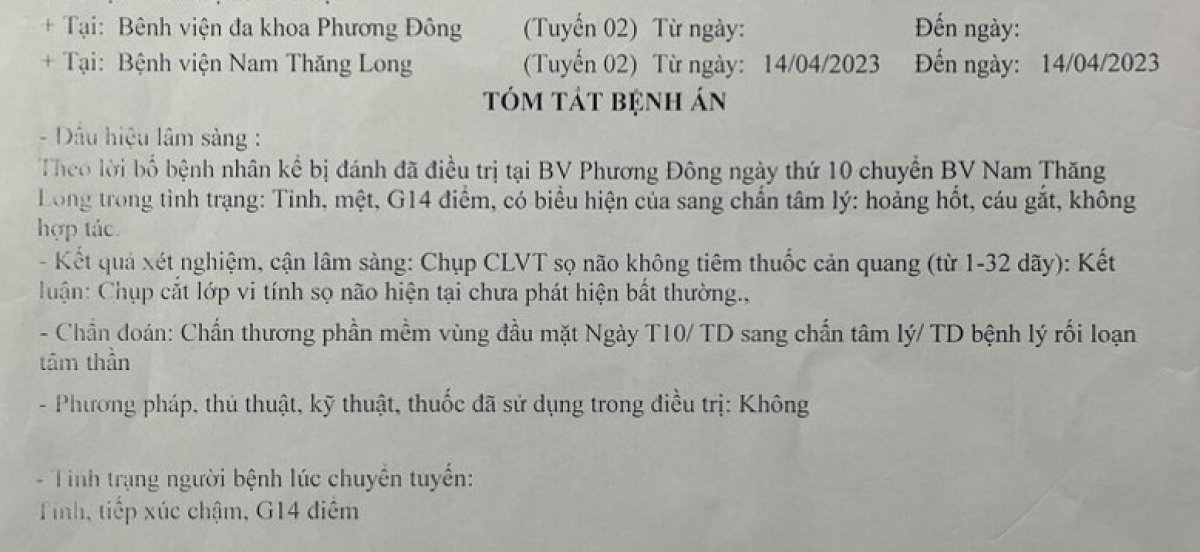 Nữ sinh bị đánh hội đồng ở Đông Anh vẫn hoảng loạn, đang điều trị tại bệnh viện - Ảnh 2.