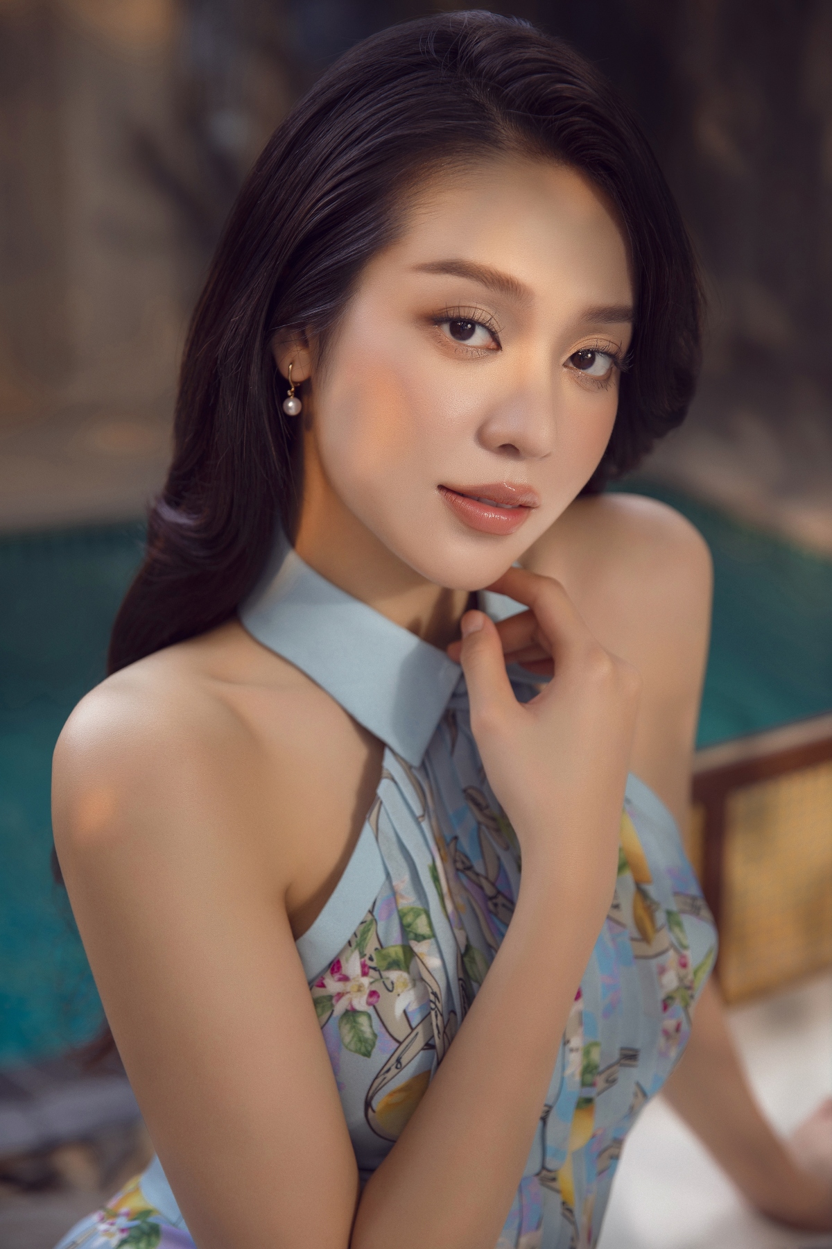 Hoa hậu Thanh Thủy đẹp gợi cảm trong bộ ảnh mới - Ảnh 12.