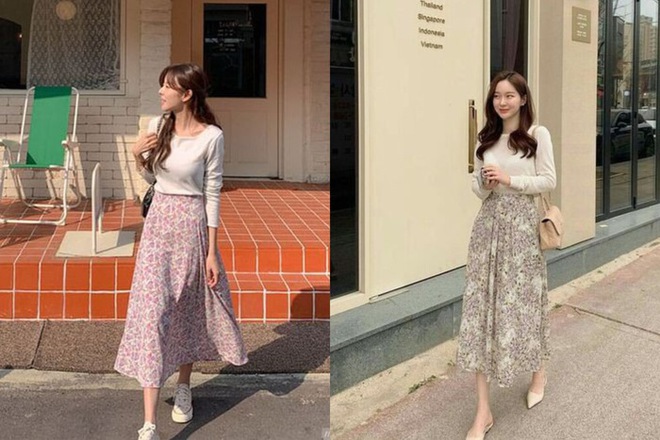 4 mẫu chân váy dài chân ái cho nàng diện hè - Ảnh 4. 4 mẫu chân váy dài chân ái cho nàng diện hè - Ảnh 4.