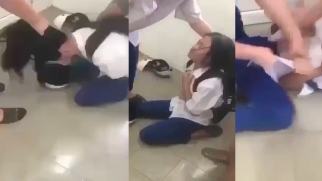 Vụ nữ sinh bị đánh trong nhà vệ sinh: Xem xét xử lý nhà trường, học sinh - Ảnh 2.