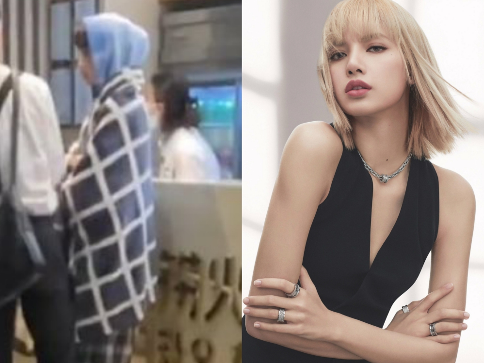 Clip gây bão: Lisa (BLACKPINK) quấn chăn ở nơi công cộng khiến ai cũng ngỡ ngàng bật ngửa - Ảnh 3.