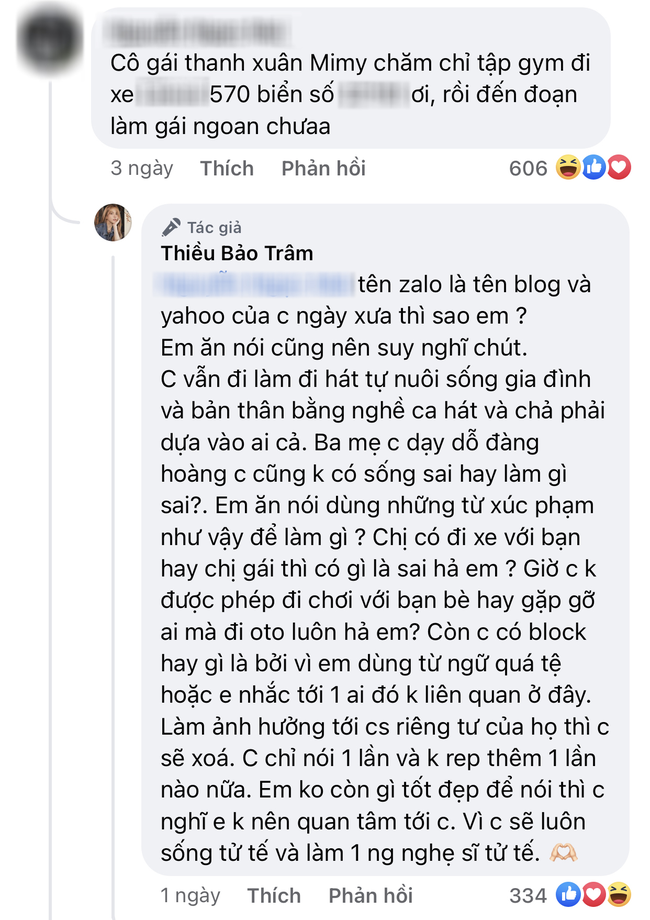 Thiều Bảo Trâm đáp trả căng đét khi bị đá đểu chuyện miss thanh xuân, gái ngoan, ăn bám - Ảnh 3.