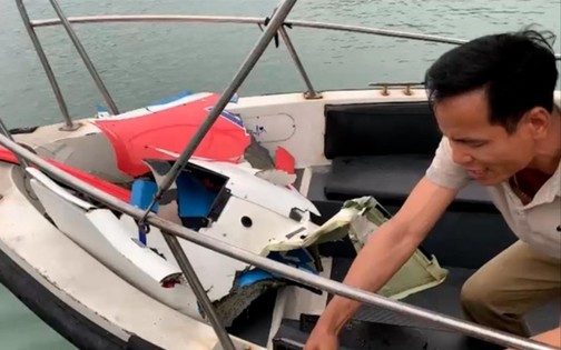 Trực thăng chở 5 người rơi xuống biển: Lời kể của người đến hiện trường đầu tiên