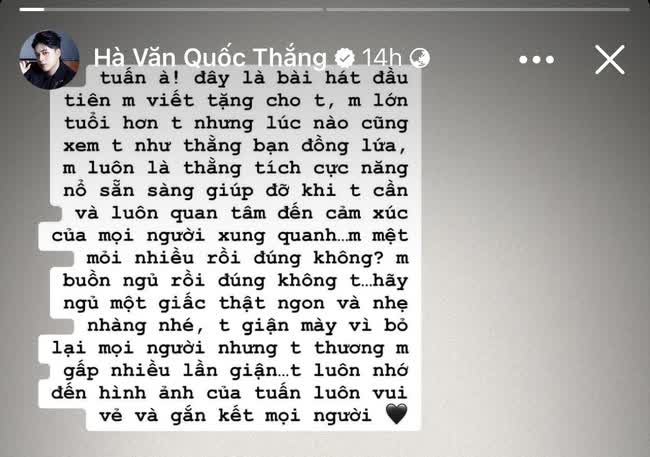 Các cựu thành viên Zero9 thương tiếc, nói lời tiễn biệt người đồng đội vừa qua đời - Ảnh 2.