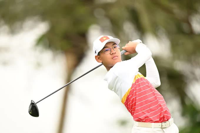 Golfer Lê Khánh Hưng và hành trình tạo nên &quot;cơn địa chấn&quot; tại SEA Games 32 khi mới 15 tuổi - Ảnh 2.