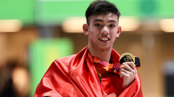 Kỷ lục gia SEA Games Nguyễn Huy Hoàng thi đấu 2 nội dung cách nhau 10 phút - Ảnh 1.