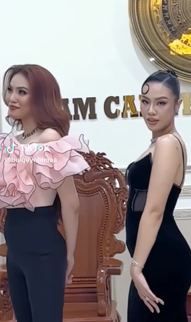 Lan Khuê chạm mặt gà cưng của Hoa hậu Hoàn vũ Việt Nam hậu drama bản quyền, thái độ gây bất ngờ - Ảnh 3.