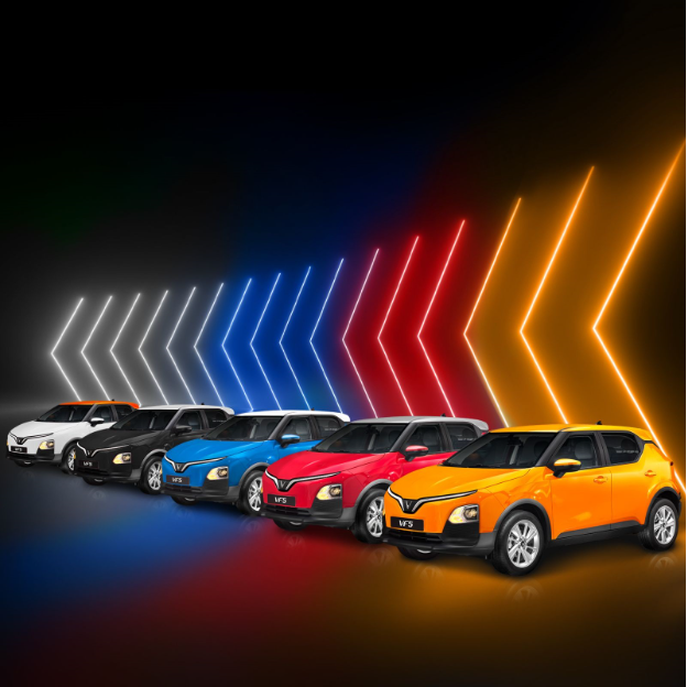 Tự tin khoe cá tính với bộ sưu tập sắc màu nổi bật của ô tô điện VF 5 Plus - Ảnh 1.