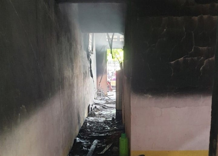Cháy nhà ở Gia Lai, cháu bé 6 tuổi thiệt mạng thương tâm - Ảnh 1.