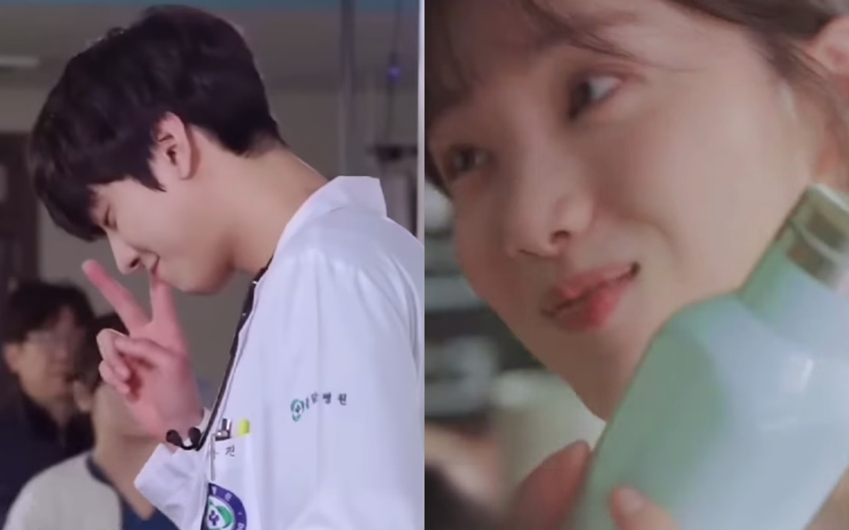 Hậu trường 'Người thầy y đức': Ahn Hyo Seop – Lee Sung Kyung 'làm điệu' rồi tự gào thét khiến ai cũng bật cười