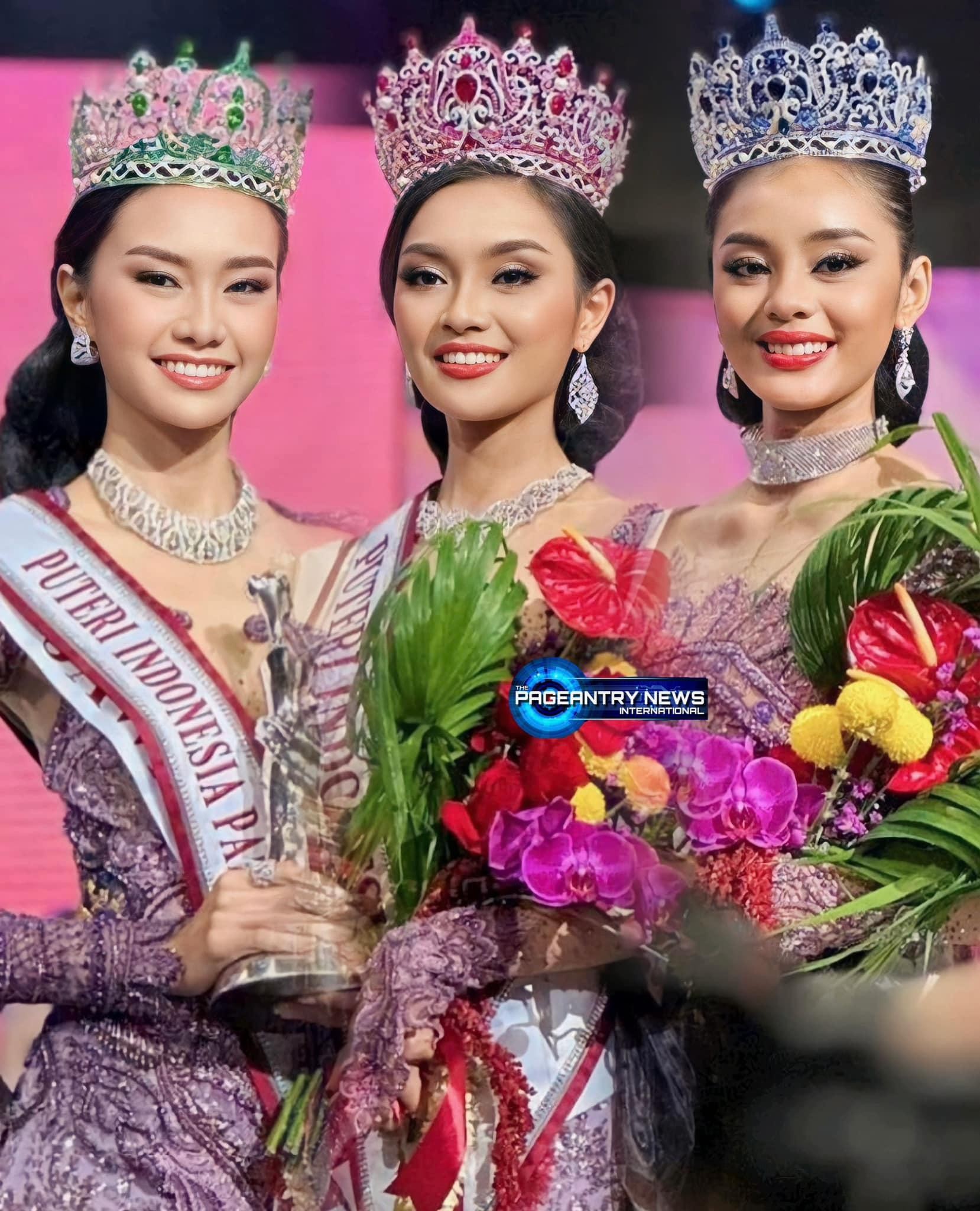 Nhan sắc 3 Hoa hậu Indonesia vừa đăng quang gây tranh cãi - Ảnh 1.