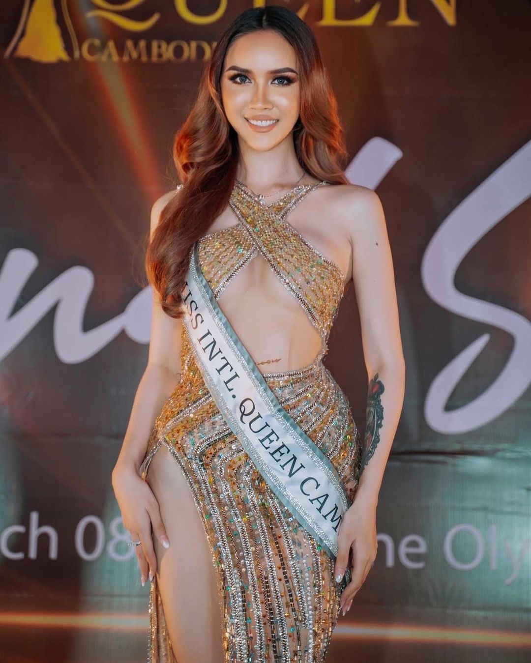 Người đẹp chuyển giới gây chú ý ở Hoa hậu Hoàn vũ Campuchia - Ảnh 5.
