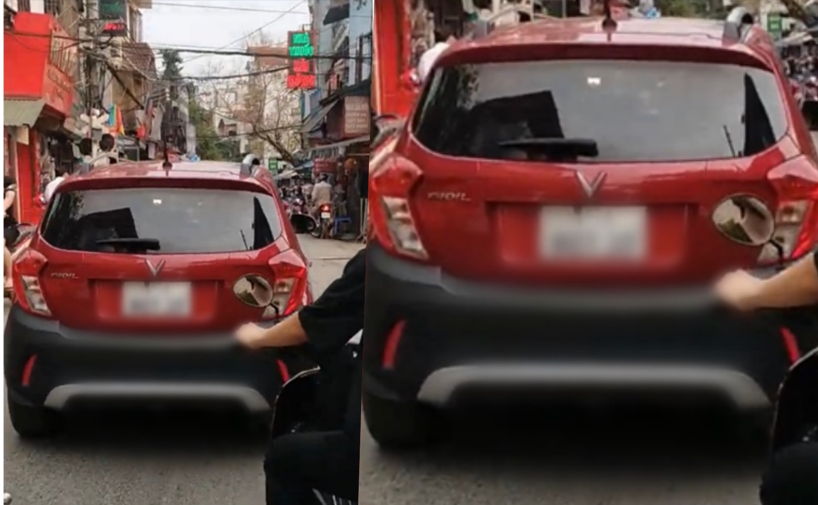 CA Hà Nội xử phạt ô tô phạm luật nhờ clip người dân gửi qua Facebook - Ảnh 1.